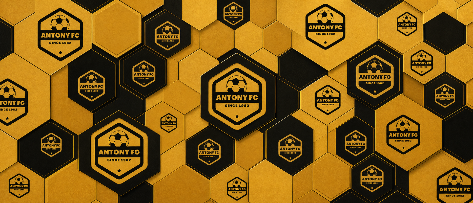 Bannière Antony FC avec photo d'équipe ou ambiance du club